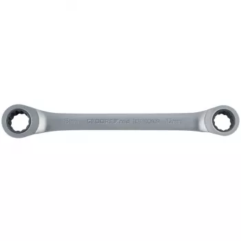 GEDORE red Chave de caixa com roquete dupla, reta, 8x10 mm (R07400810)