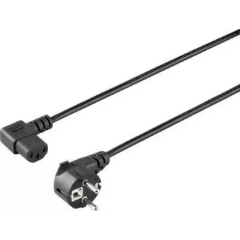 Sygonix SY-5042710 Cabo de ligação para aparelhos frios CEE 7/7 para IEC C13 2 m preto
