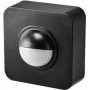 SYGONIX SY-5046552 Detetor de movimento PIR de superfície 120° preto IP65
