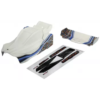 Reely RE-7577271 Conjunto de carroçaria de substituição para Dune Fighter 3 (1:10, policarbonato transparente)