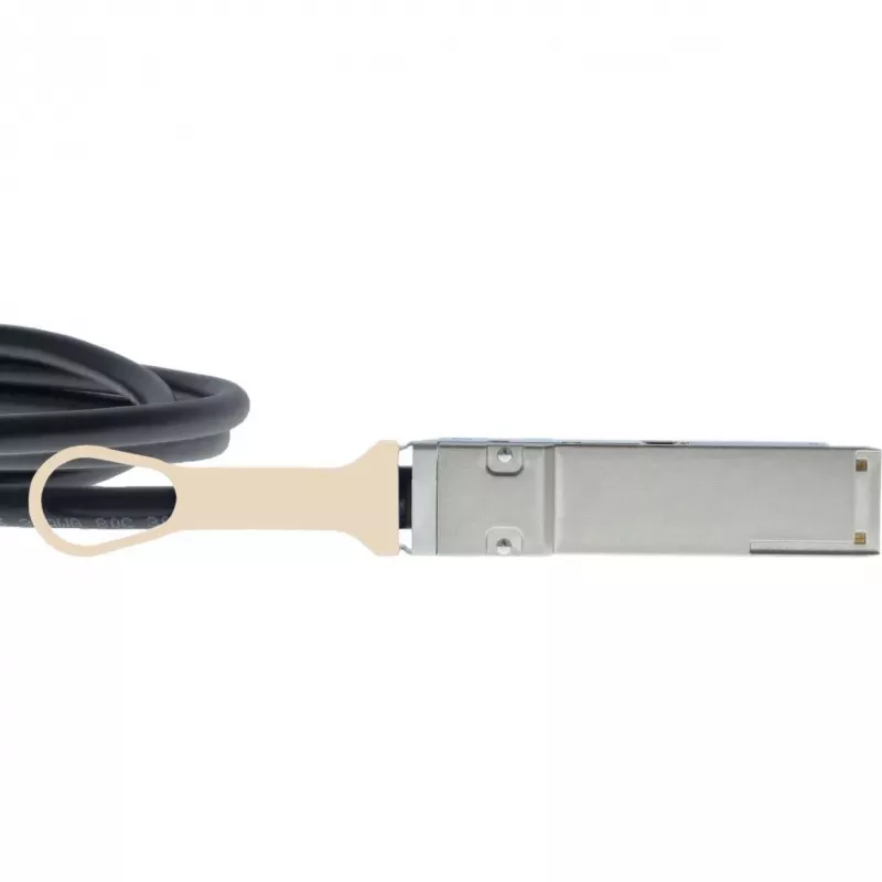 BlueLAN Cabo breakout Direct Attach passivo QSFP 40GBASE-CR4 para 4x10GBASE-CR SFP+, 2m, AWG30, compatível com Dell 470-ABXQ 470-ABXQ-BL