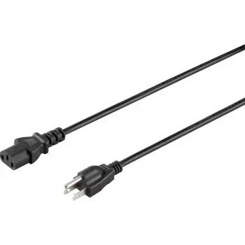 Cabo de alimentação Sygonix SY-5042706 IEC C13 CEE 7/7 para C13 2 m preto