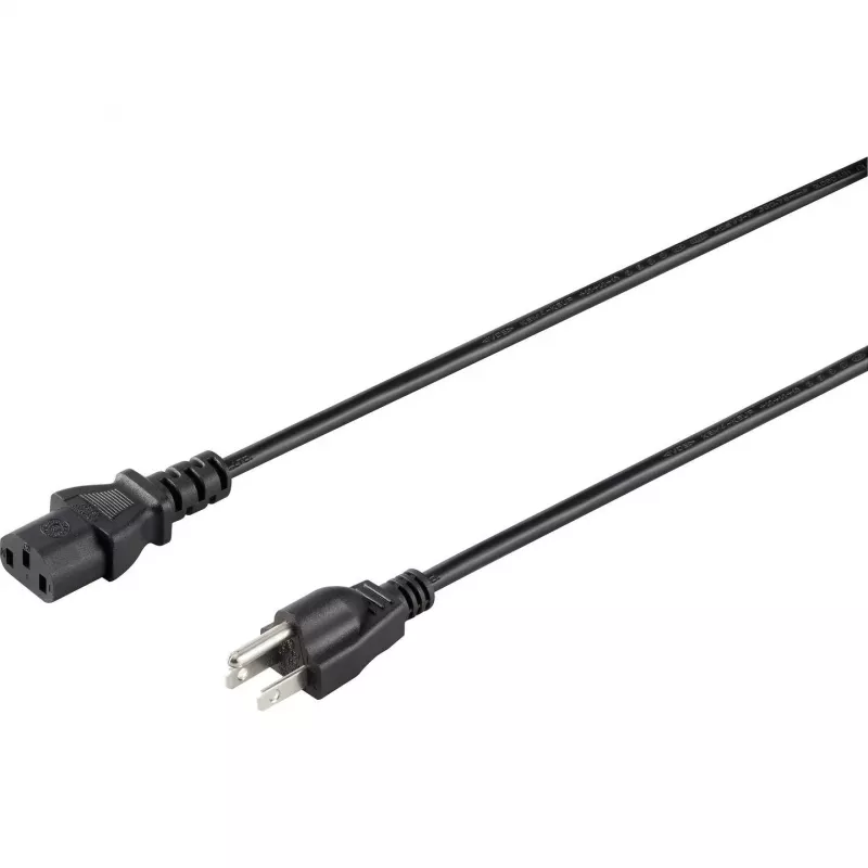 Cabo de alimentação Sygonix SY-5042706 IEC C13 CEE 7/7 para C13 2 m preto