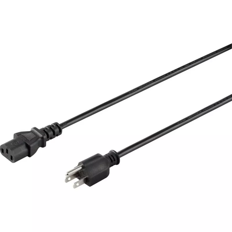 Cabo de ligação para aparelhos elétricos Sygonix SY-5042736 CEE 7/7 para IEC C13 2 m preto