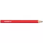 Lápis de carpinteiro Gedore RED 3301432, oval, vermelho, 175 mm, pack de 12