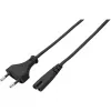 Cabo de alimentação SYGONIX SY-5043504 CEE 7/7 para IEC C13 3 m preto