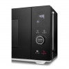 Medion MD 12041 micro-ondas combinado 4 em 1 com grelhador, ar quente e função de descongelação, 25L, 900W, preto/aço inoxidável 50076276