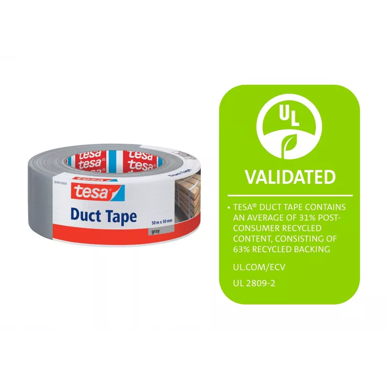 Fita têxtil tesa 56499-00000-15 cinzenta 50 m x 50 mm