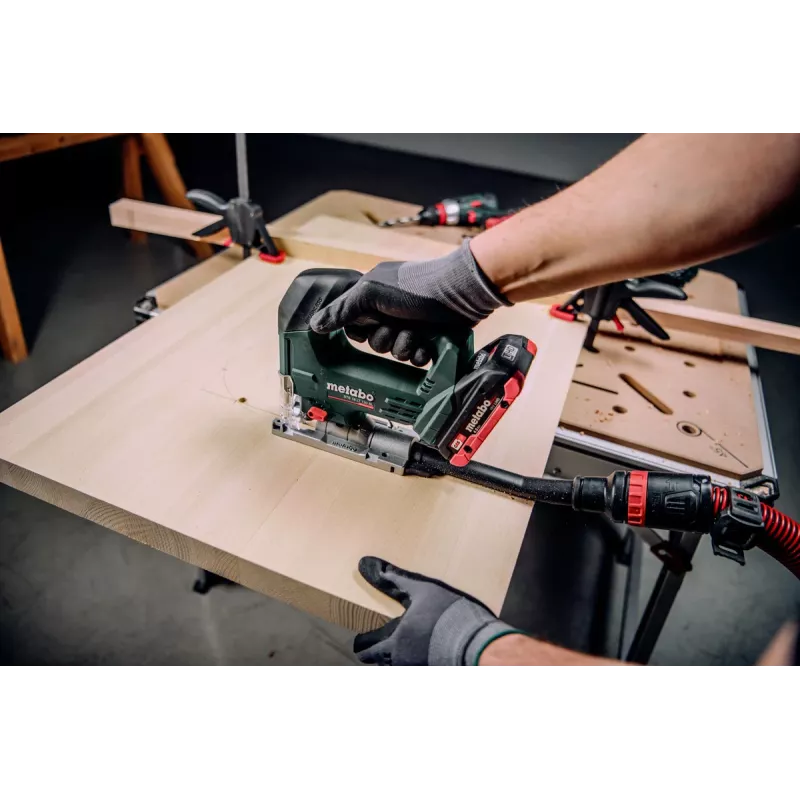 Metabo STB 18 LT 130 BL Serra de vaivém sem fio 601055850 Brushless, 18 V, unidade sem bateria