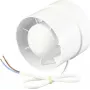 Sygonix SY-5233248 Ventilador de tubo 230 V/AC 130 m³/h 100 mm branco