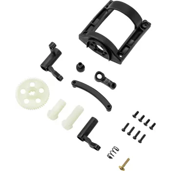 Reely RE-6747306 Suporte de motor, pinhão e conjunto de direção