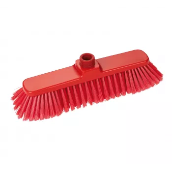 Haug Bürsten cabeça de vassoura em plástico vermelho 28 cm de largura (FC87511)