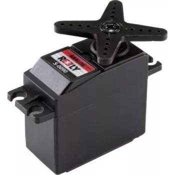 Reely CYS-S0090 servo analógico engrenagens metálicas ficha JR RE-6609273