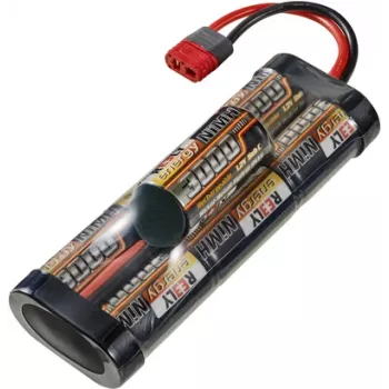 Reely bateria NiMH 8,4 V 3000 mAh 7 células Sub-C Hump T-Plug RE-7863537
