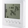 Sygonix termostato de ambiente sem fios de encastrar com programação semanal, 5-35°C, 868 MHz, relé 16A, branco (SY-4500820)