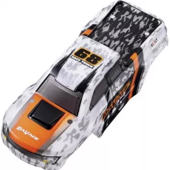 Reely RE-6904692 carroçaria 1:10 para carro de turismo com folha de decalques, policarbonato transparente, não pintada