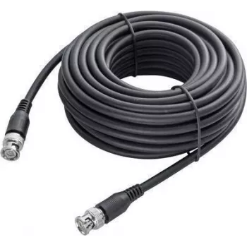 Sygonix SY-4714546 Cabo de extensão de vídeo BNC macho para BNC macho 1m preto
