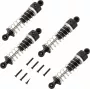 Reely Conjunto de amortecedores sobresselentes (2 unid.) para carros RC 1:10, buggys, trucks - 90mm alumínio preenchidos a óleo
