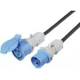 SYGONIX SY-5244052 Cabo de extensão 16 A preto 10 m resistente às intempéries