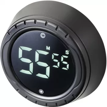Sygonix Temporizador digital preto (SY-5469264)