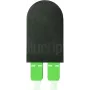 BLUELAN BlueOptics Adaptador loopback de fibra ótica OM5 50/125µm multimodo SC/UPC duplex verde-limão ferrule de cerâmica -40°C a +85°C (BOLBSCOM5)