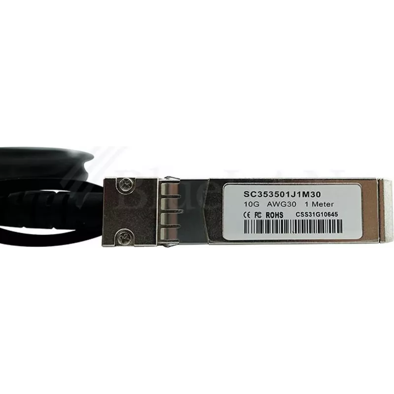 BlueLAN PSF1PXA3M-BL Cabo Direct Attach SFP+ passivo 10GBASE-CR, 3m, AWG30, azul