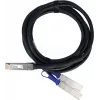 BlueLAN Cabo Direct Attach Breakout passivo 200Gb/s QSFP56 para 2x 100Gb/s QSFP56, 3m, AWG26, compatível com NVIDIA MCP7H50-H02AR26-BL
