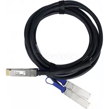 BlueLAN 980-9I99F-00H002-BL Cabo DAC Breakout passivo compatível com NVIDIA 200G QSFP56 para 2x100G QSFP56