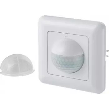 Sygonix SY-4755362 Detetor de movimento PIR de encastrar 190° Triac branco