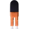 BLUELAN BlueOptics Adaptador loopback de fibra ótica OM2 LC/UPC duplex com ferrula de cerâmica -40°C a +85°C (BOLBLCOM2)