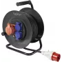 Sygonix SY-5806894 Tambor de cabo 25 m ficha CEE 16 A 5 polos IP44 preto