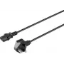 SYGONIX SY-5042738 Cabo de alimentação CEE 7/7 para IEC C13 2 m preto