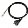 Sygonix SY-5043490 Cabo de alimentação Schuko para IEC C13 1,5 m preto