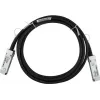 BlueLAN Cabo Direct Attach de cobre passivo 40G QSFP+ para QSFP+, 3 m, 30 AWG, PVC 40G-QSFP-QSFP-P-0301-BL