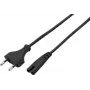 SYGONIX SY-5043508 Cabo de alimentação Schuko para IEC C13 5 m preto