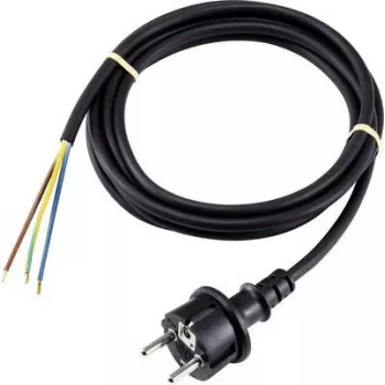 Cabo de ligação elétrica Sygonix SY-5043464 preto 3,00 m