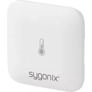 Sensor de temperatura e humidade ZigBee Sygonix SY-6052186, branco