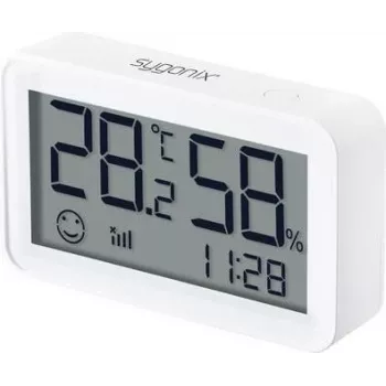 Termo-higrómetro Sygonix baseado em app branco (SY-4904438)