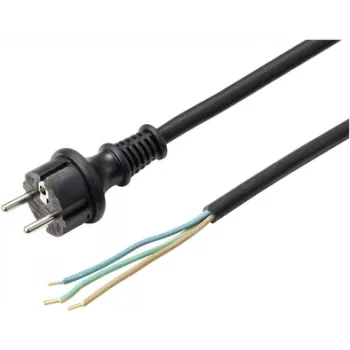Cabo de alimentação Sygonix SY-6029112 CEE 7/7 para IEC C13 4,5 m preto