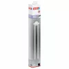 tesa MOON WHITE Porta-toalhas duplo, autoadesivo, 2 barras para toalhas, metal, preto mate 40572-00000-00