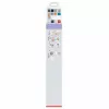 tesa MOON WHITE Porta-toalhas duplo, autoadesivo, 2 barras para toalhas, metal, preto mate 40572-00000-00