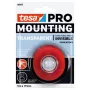 tesa Montagem PRO Transparente 66965-00001-00 Fita de montagem dupla face de espuma acrílica, 5 m x 19 mm, suporta até 10 kg/m, resistente a UV e humidade, para interior e exterior