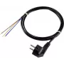 Sygonix SY-5043468 Cabo de alimentação CEE 7/7 para IEC C13 3 m Preto