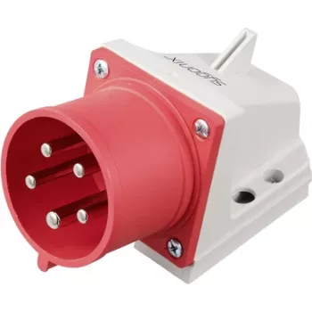Sygonix SY-6261874 Tomada de parede CEE 32 A 5 polos 415 V/AC IP44 de sobrepor