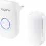 Sygonix SY-5225388 Conjunto de campainha sem fios completo, sem pilhas, com luz intermitente