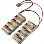 Reely pilha RC NiMH pack 12V 4200mAh 10 células side-by-side T-Plug RE-7856538