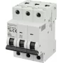 Sygonix SY-6440996 disjuntor 3 polos B20 20A 415V AC 6kA calha DIN