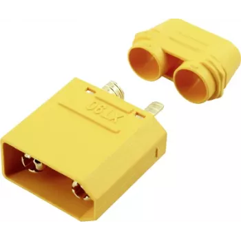 Reely RE-6702312 conector de bateria XT90-S dourado anti-faísca 1 unid.