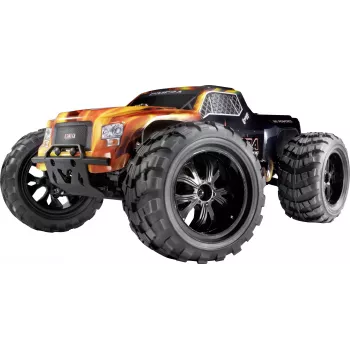 Reely Cimera Black Brushless 1:10 RC Monster Truck 4WD RTR 2,4 GHz com bateria e carregador (RE-6914403)