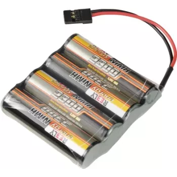 Reely Pack de bateria NiMH 4,8 V 2300 mAh 4x AA Side-by-Side ficha JR (RE-7839753)